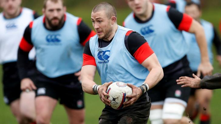 Fit again Mike Brown leads the way in England training